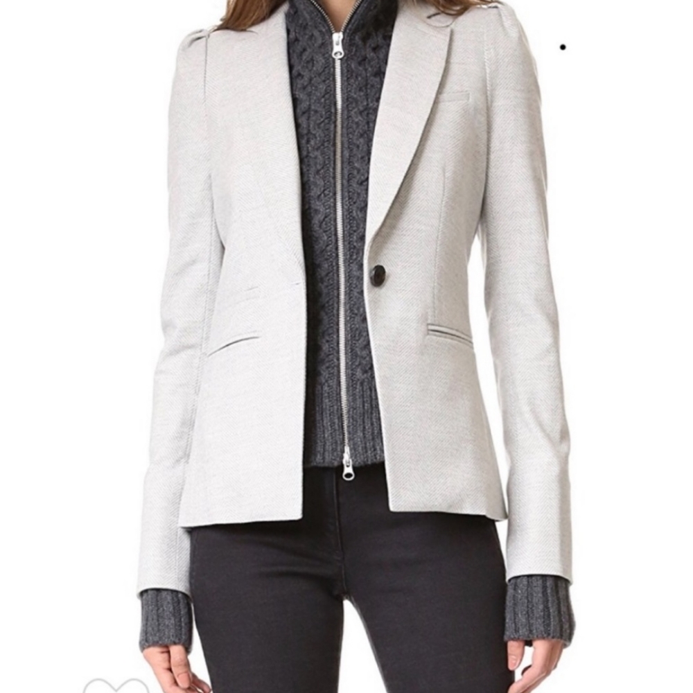 Women's Gray Blazer